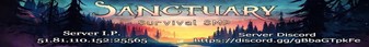 Sanctuary Minecraft Server banner