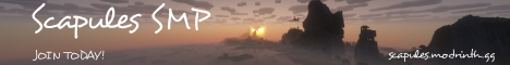 Scapules Server Minecraft Server banner