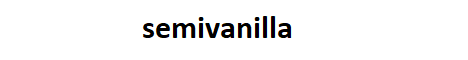 Semivanilla Minecraft Server banner