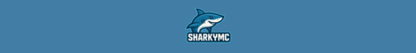 SharkyMC Minecraft Server banner