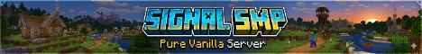 SignalSMP Minecraft Server banner