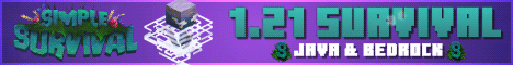 Simple Survival Minecraft Server banner
