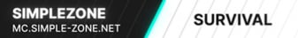 SimpleZone Minecraft Server banner
