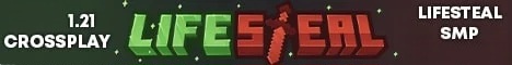 Simply Lifesteal Minecraft Server banner