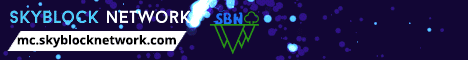 SkyBlock Network Minecraft Server banner