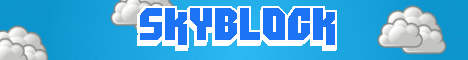 Skyblock Minecraft Server banner