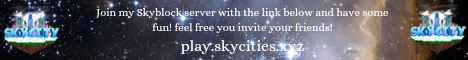 SkyCity Minecraft Server banner