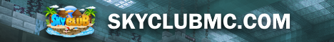 SkyClub Minecraft Server banner