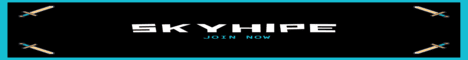 SkyHipe Minecraft Server banner