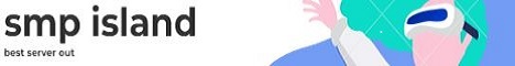 smp island Minecraft Server banner