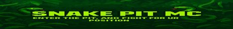 SnakePit Mc Minecraft Server banner