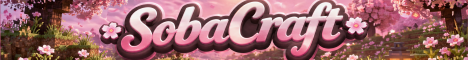 SobaCraft Minecraft Server banner