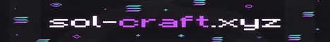 solana craft Minecraft Server banner
