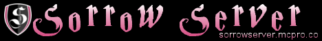 Sorrow Server Minecraft Server banner