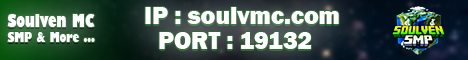 soulven Minecraft Server banner
