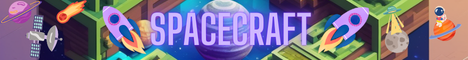 Spacecraft Minecraft Server banner