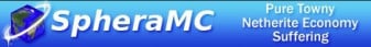 SpheraMC Minecraft Server banner