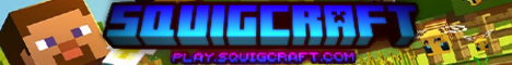 SquigCraft SMP Minecraft Server banner