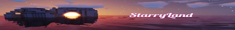 Starry Land Minecraft Server banner