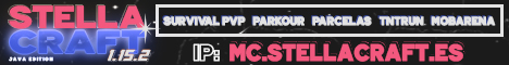 StellaCraft Minecraft Server banner
