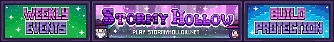 Stormy Hollow Minecraft Server banner
