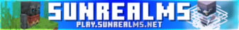 Sun Realms Minecraft Server banner