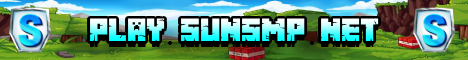 Sun SMP Minecraft Server banner