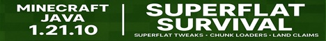 Super Flat MC Minecraft Server banner
