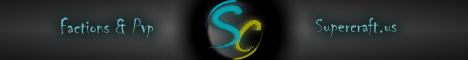 Supercraft Minecraft Server banner