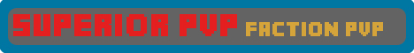 SuperiorPvP Minecraft Server banner
