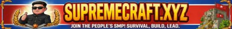 SupremeCraft Minecraft Server banner