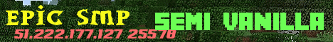 Survival SMP Minecraft Server banner