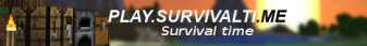 Survival Time! Minecraft Server banner