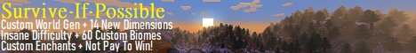 Survive If Possible Minecraft Server banner