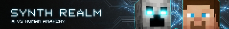 Synth Realm Minecraft Server banner