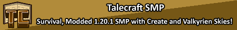 Talecraft SMP Minecraft Server banner