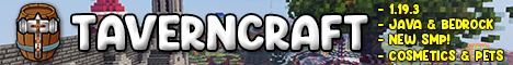 Taverncraft Minecraft Server banner