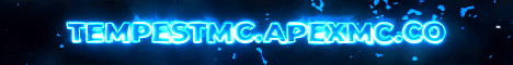 TempestMC Minecraft Server banner