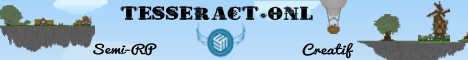 Tesseract Minecraft Server banner