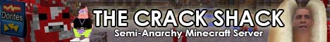 the crack shack Minecraft Server banner