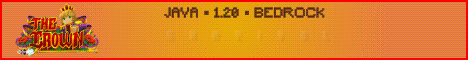 The Crown Minecraft Server banner