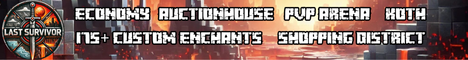The Last Survivor Minecraft Server banner