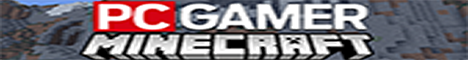 The Official PC Gamer Minecraft Server Minecraft Server banner