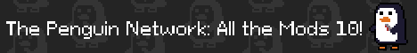 The Penguin Network All The Mods 10 Minecraft Server banner