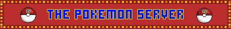 The Pokemon Server Minecraft Server banner