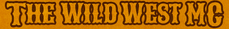 The Wild West MC Minecraft Server banner