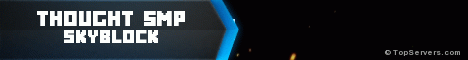 ThoughtSmp Minecraft Server banner