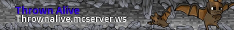 Thrown Alive Minecraft Server banner