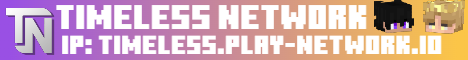 Timeless Network Minecraft Server banner