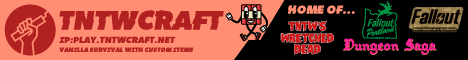 TNTWcraft Minecraft Server banner
